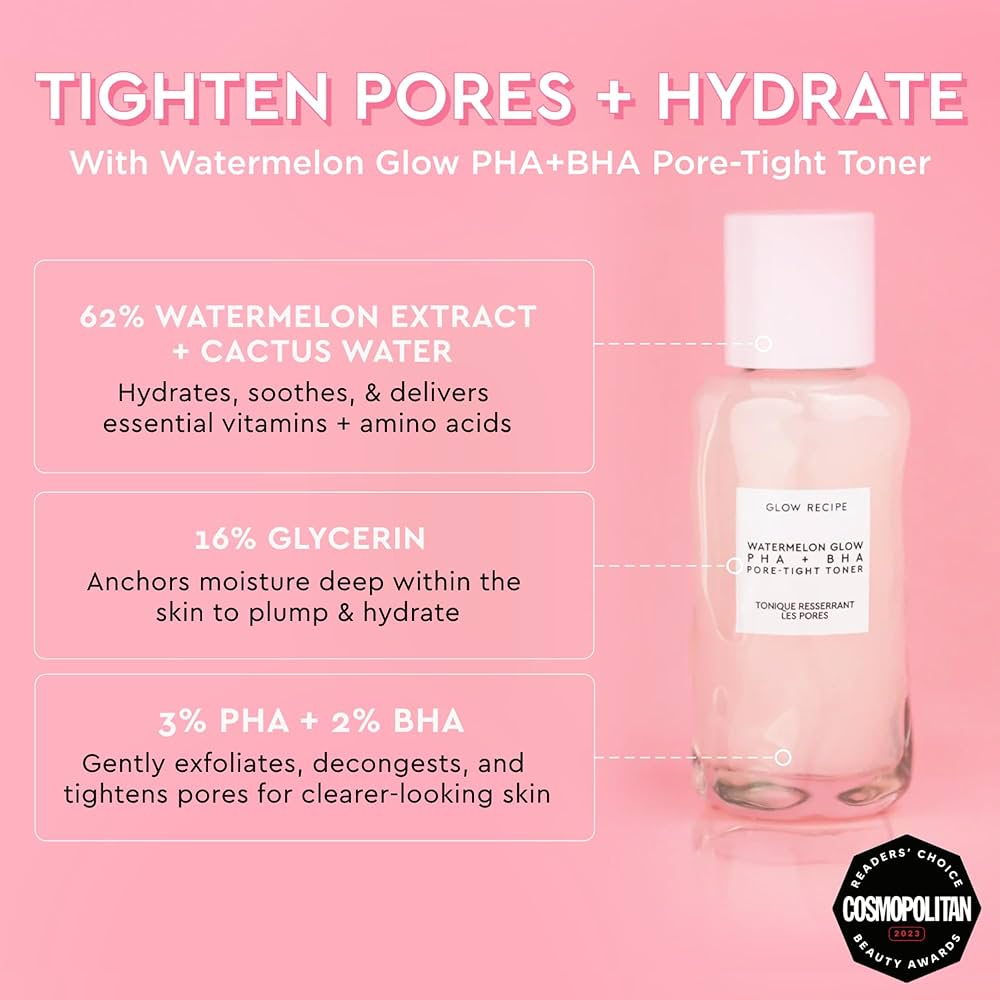 Glow Recipe Watermelon PHA + BHA Toner 40ml
