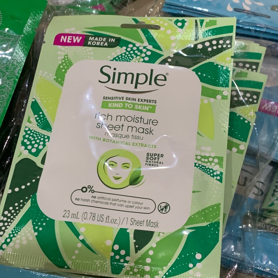 Simple Sheet Mask