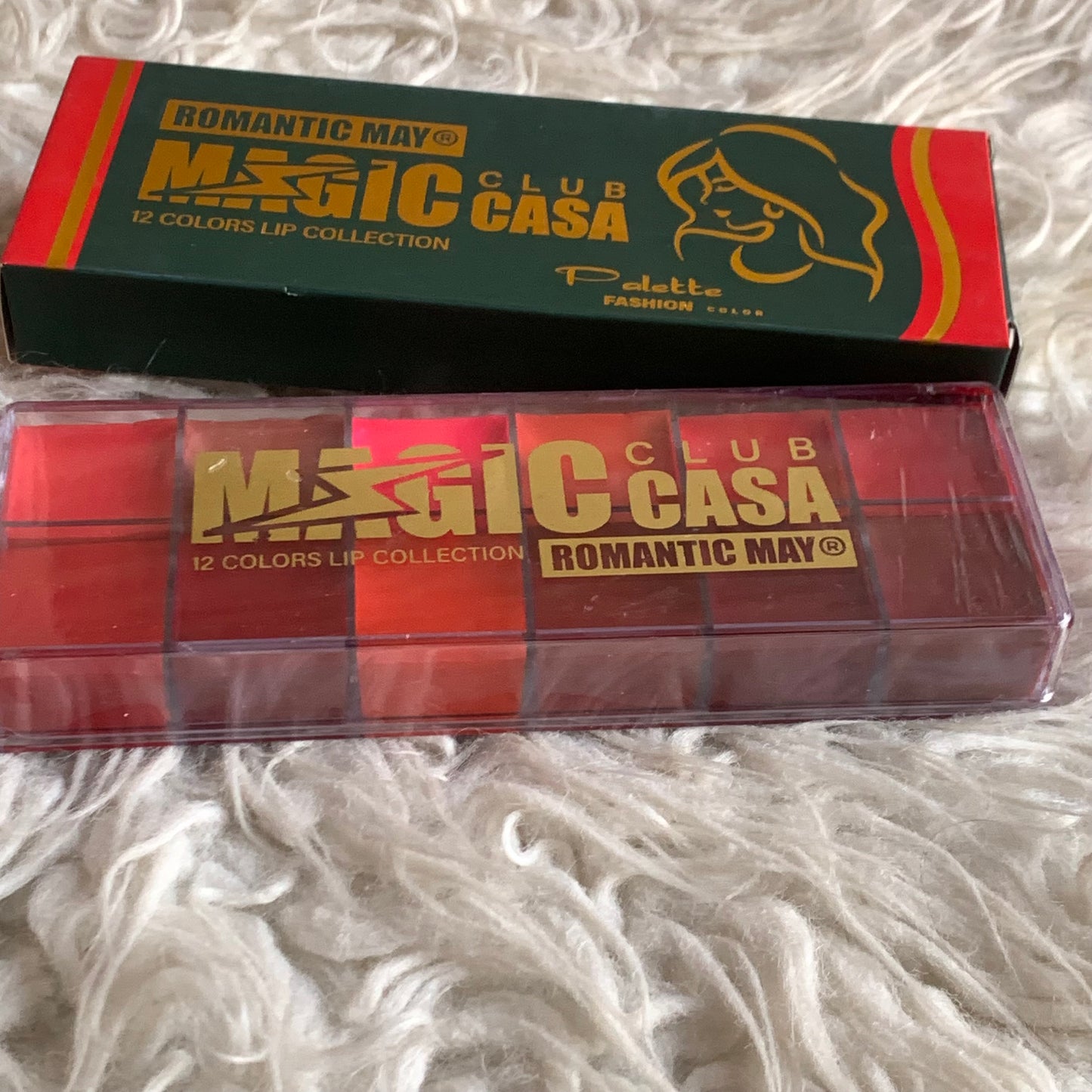 Romantic may 12 colors lip collection palette