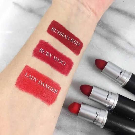 Mac Lipsticks Original 3 Colours Available