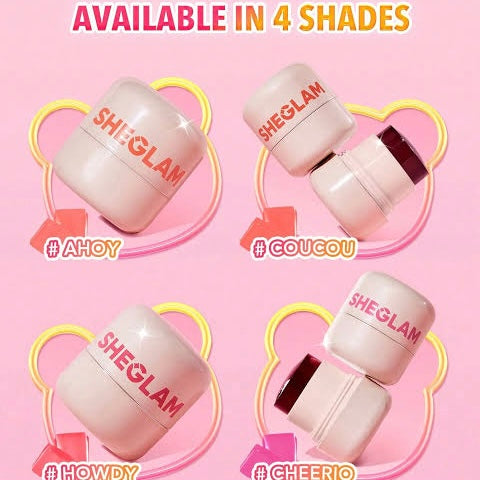 Sheglam Jelly Lip & Blush Tint Deal of 4