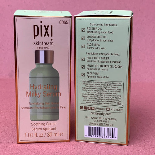 Pixi Serums and Tonic Collection