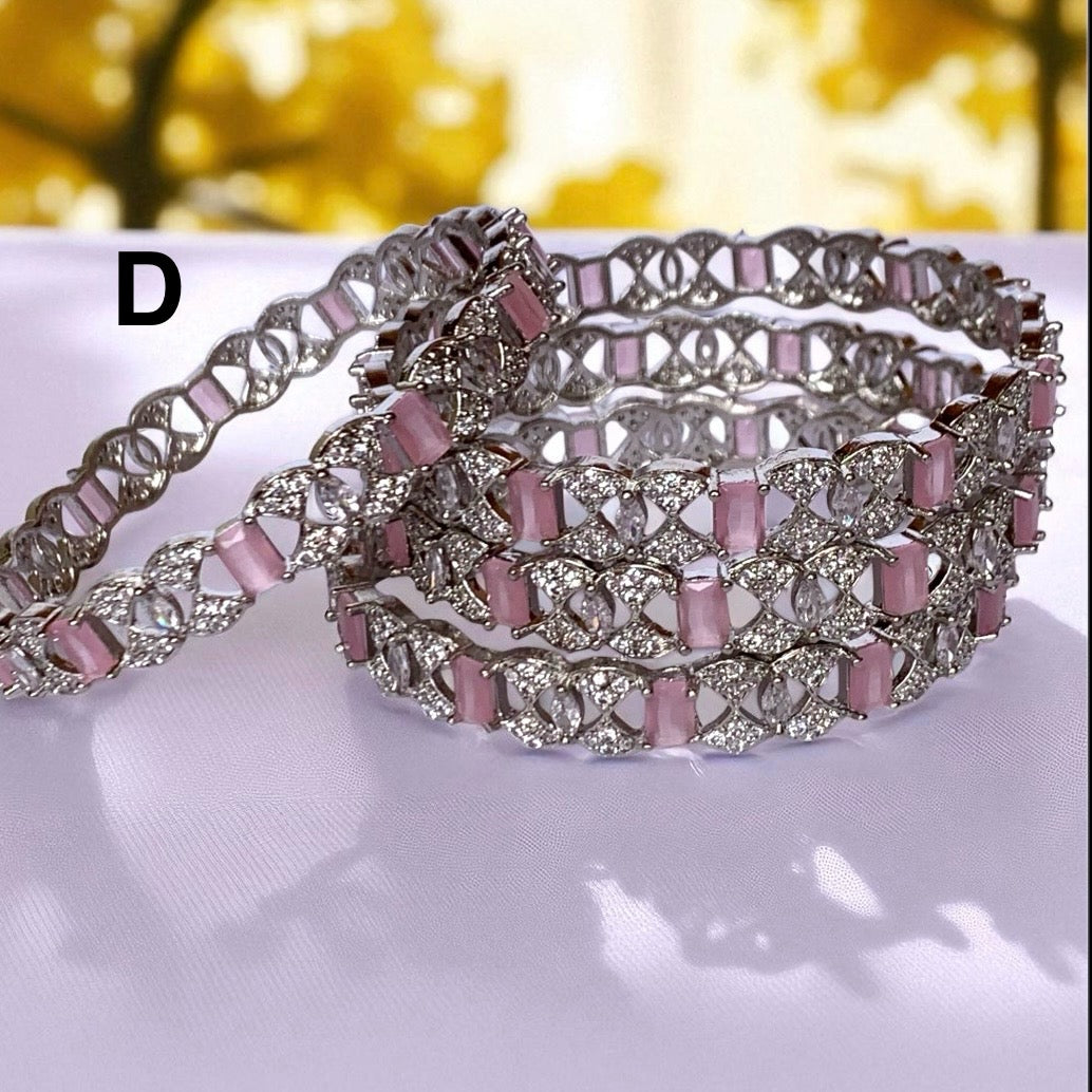 Bangles with zircone style