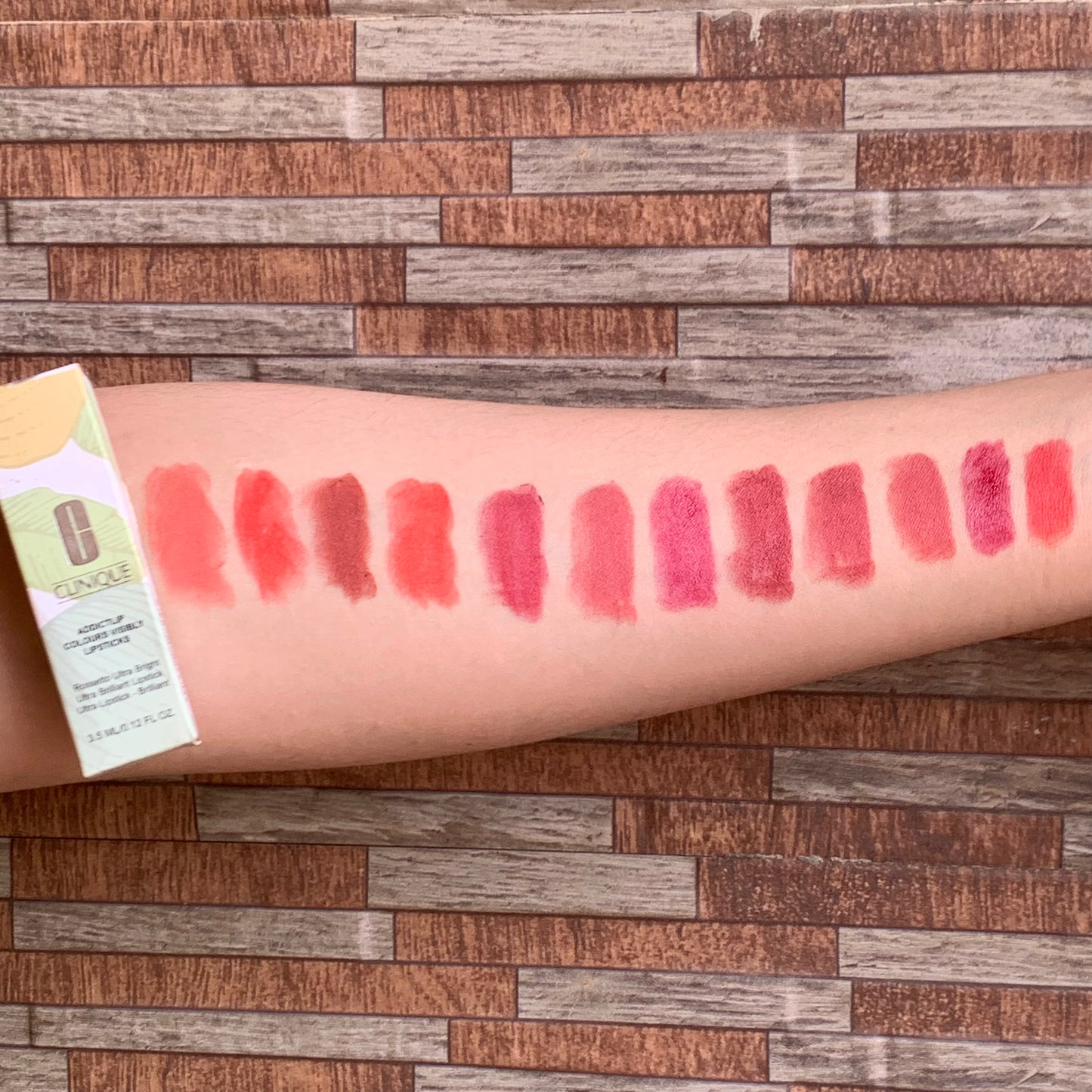 Clinique lipstick pack of 12 & 24