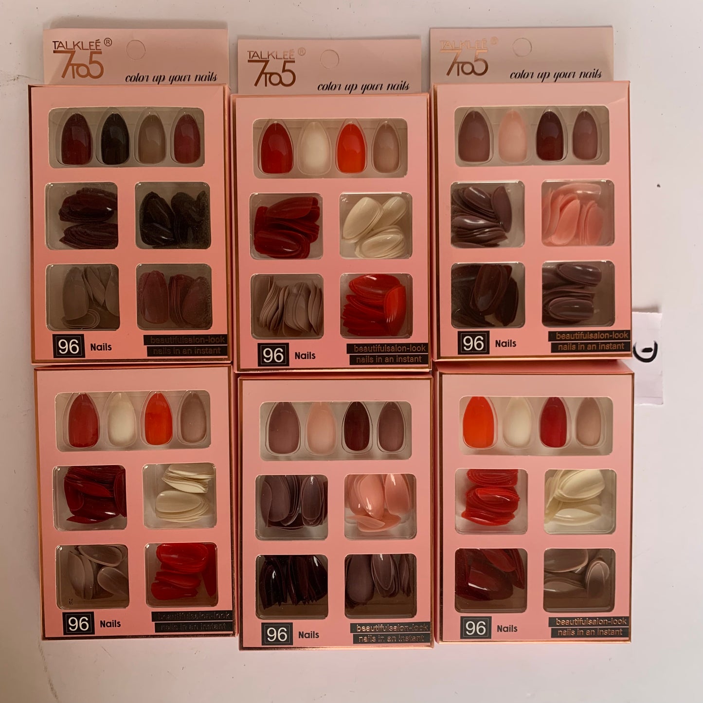 96 nails set (deal of 6)