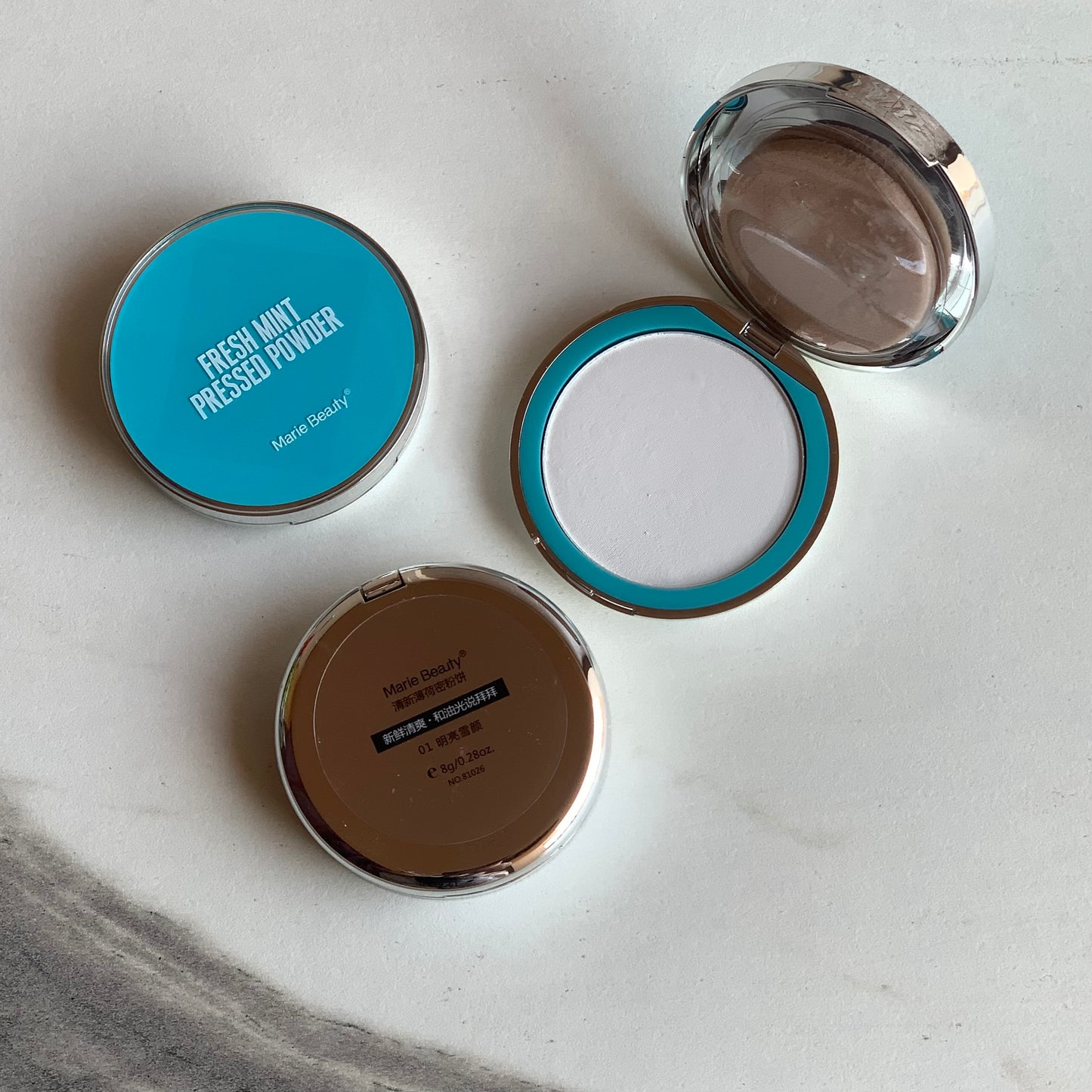 Marie Beauty Fresh Mint Pressed Powder