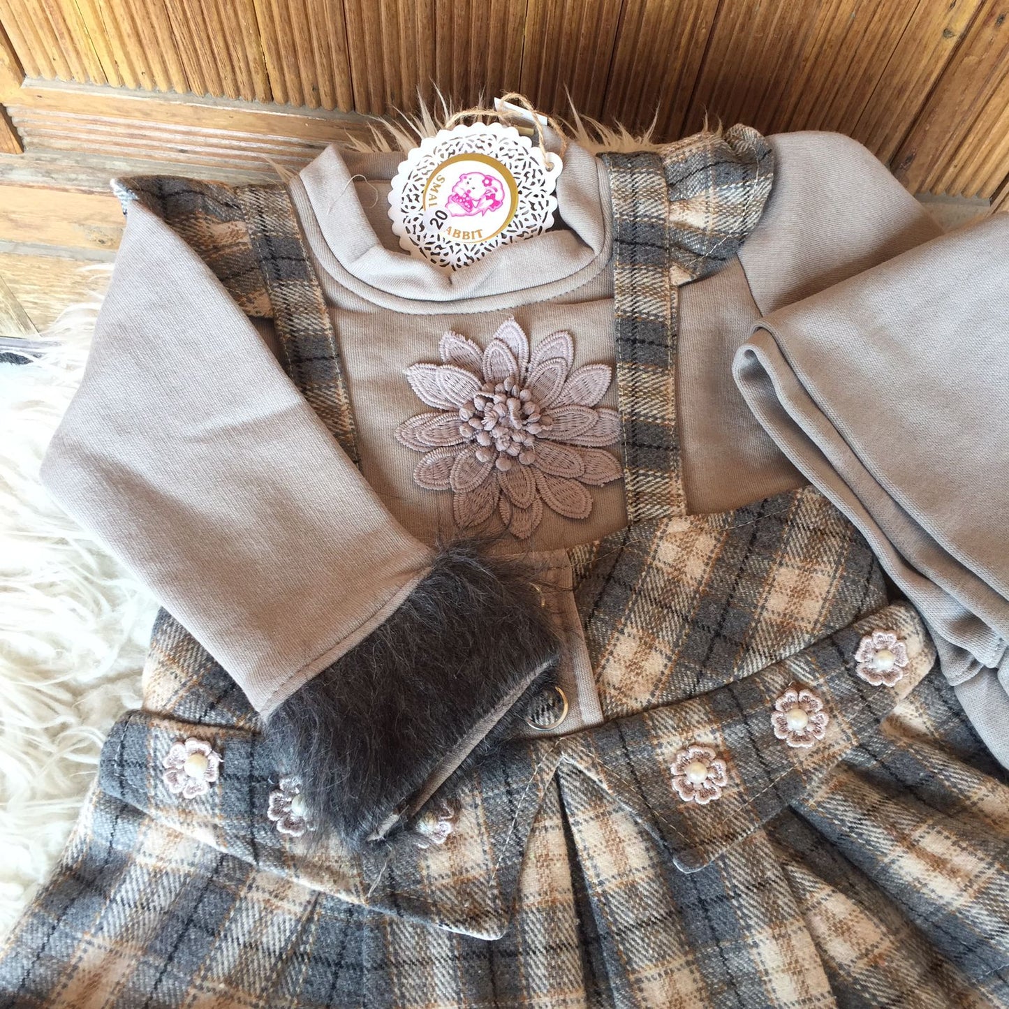 Winter Two Piece girls frock