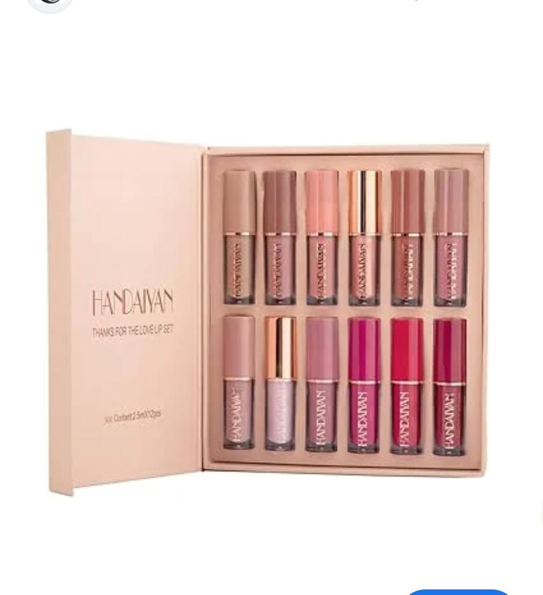 Handaiyan lipgloss pack 12