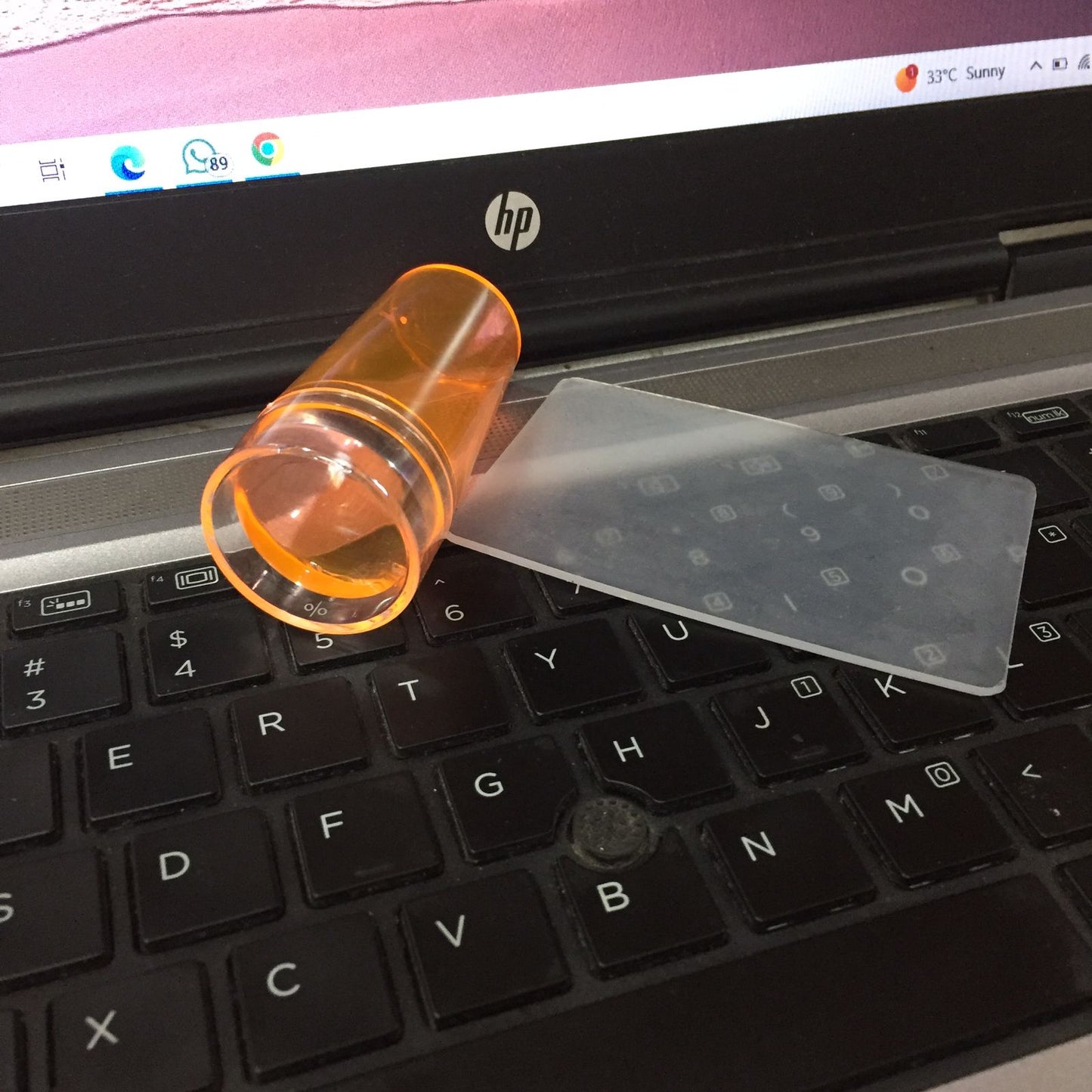 Nail stamp silicone