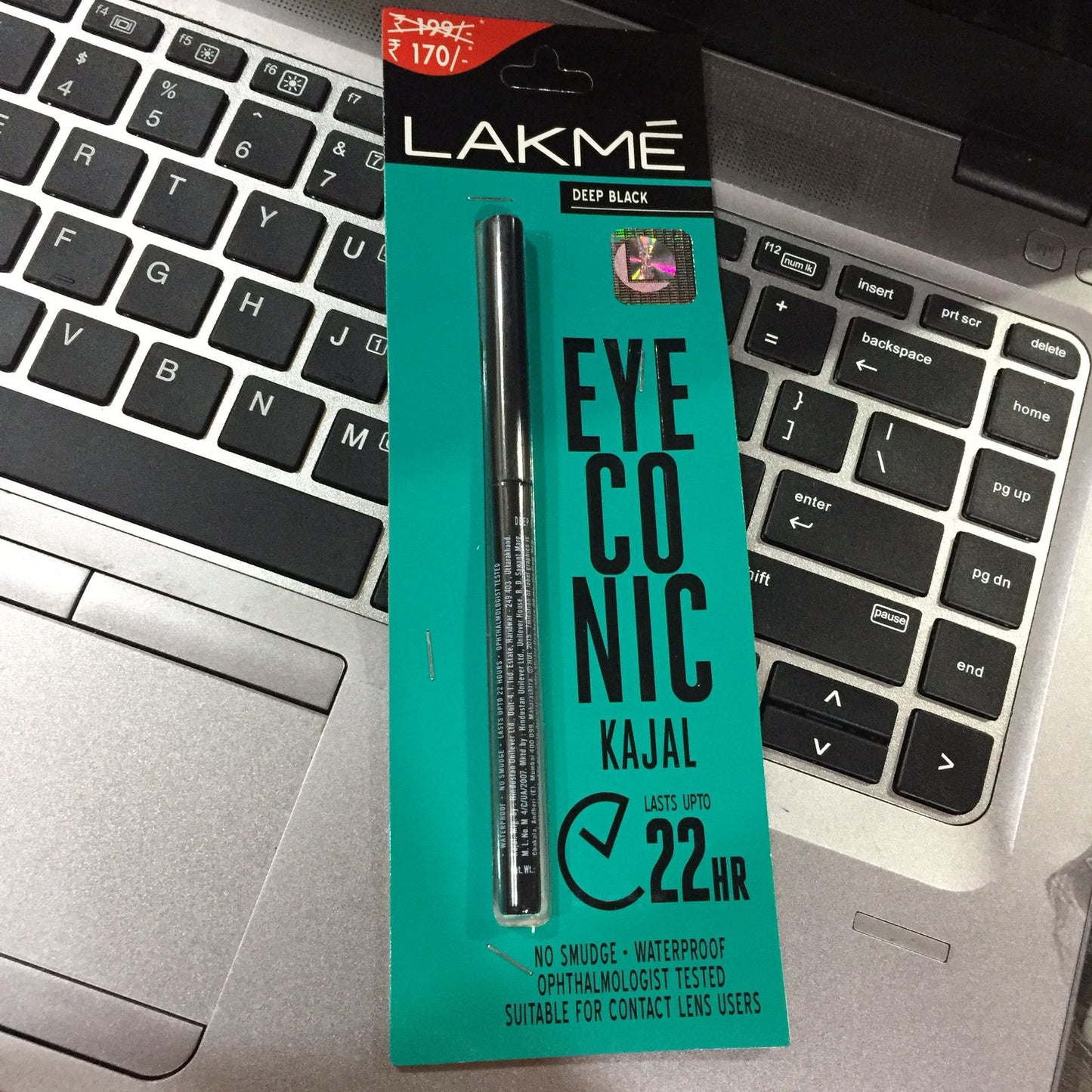 Lakme black eye pencil (promotion)