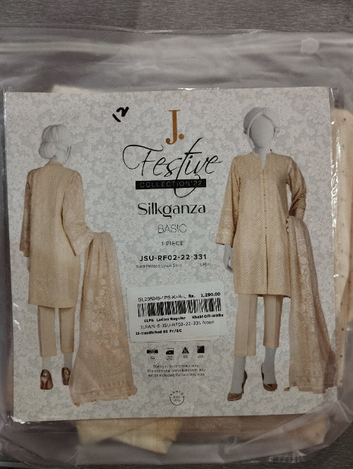 j.lawn shirt pc cream colur