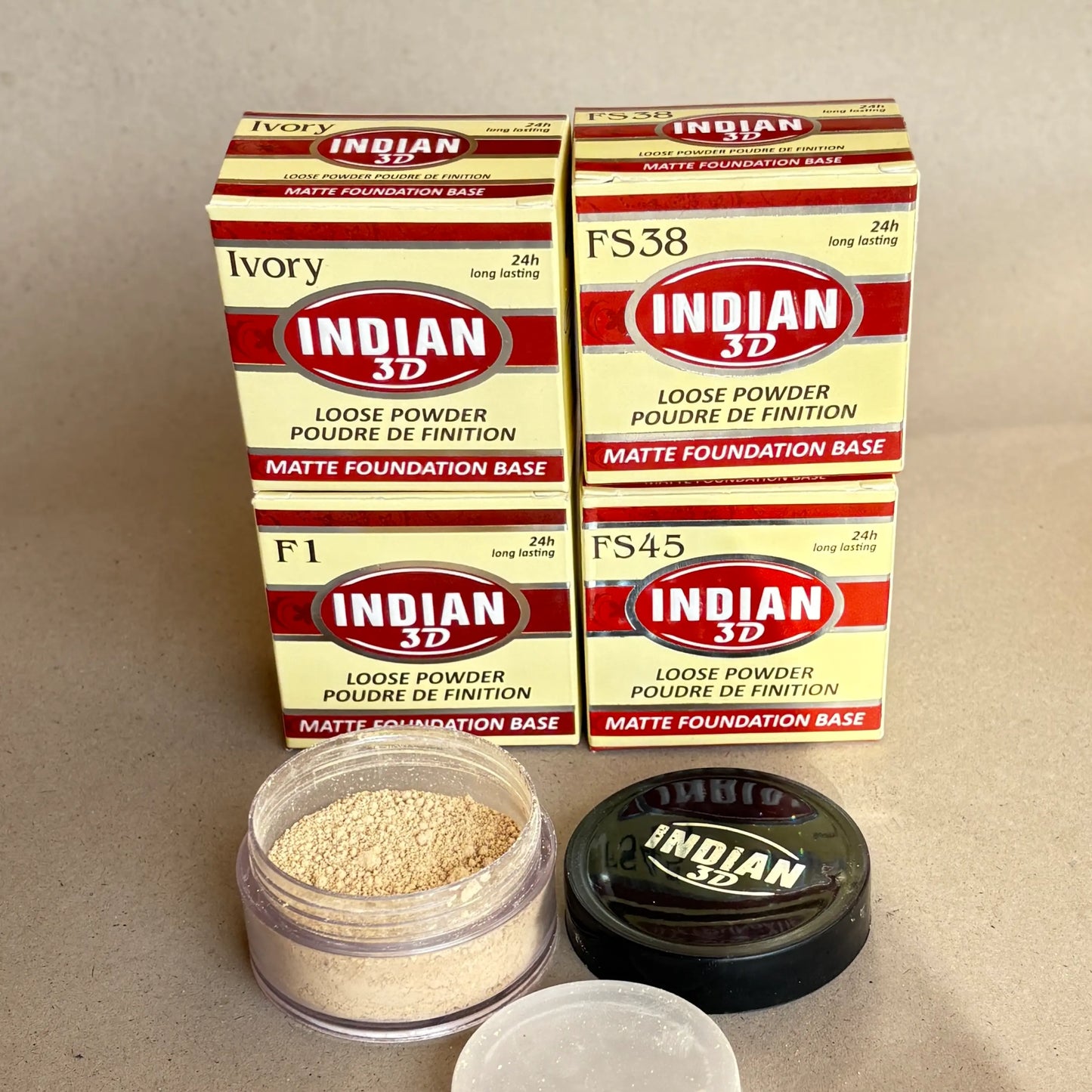 Indian 3D Loose Powder very high coverage quality