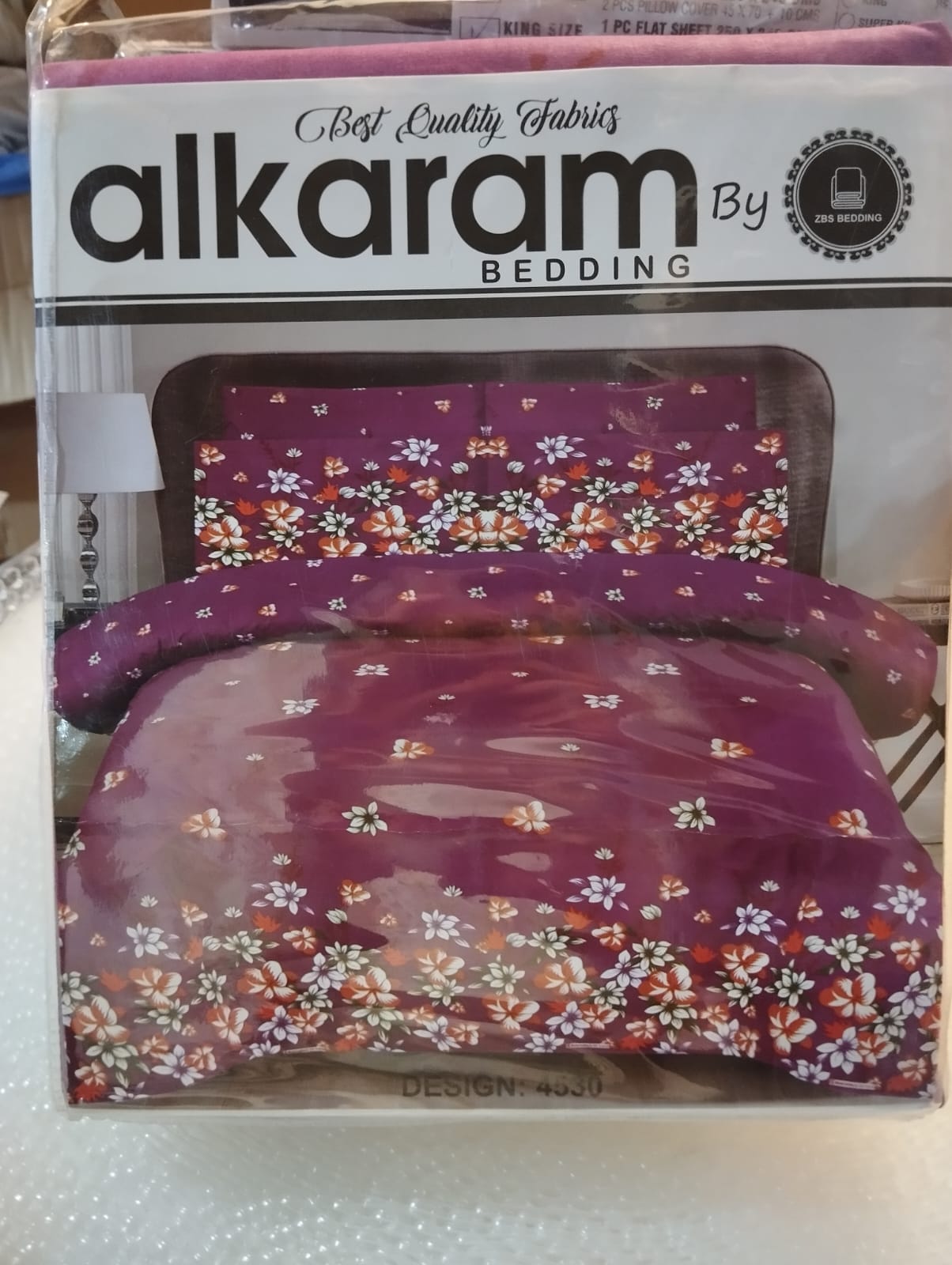 Alkaram double bedsheets