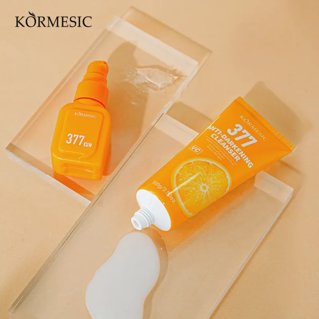 Komesic 377 cleanser & serum combo deal