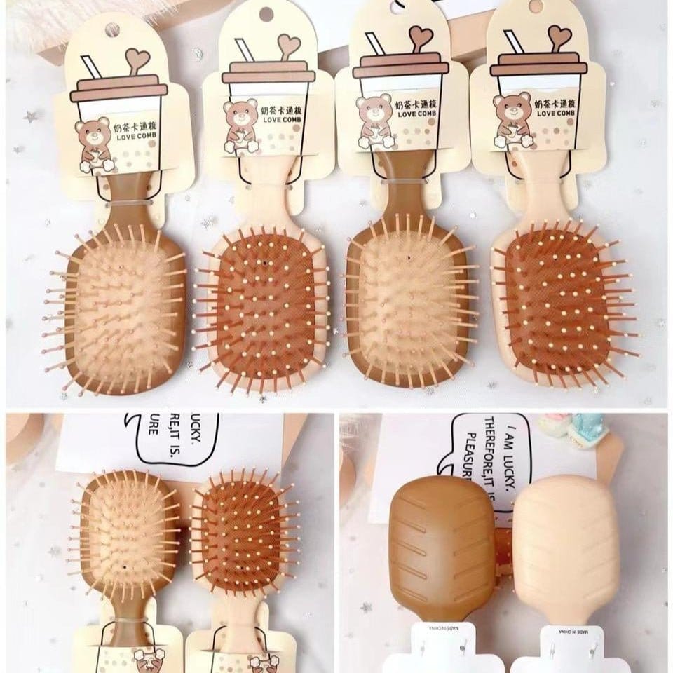 Mini hair brush for kids