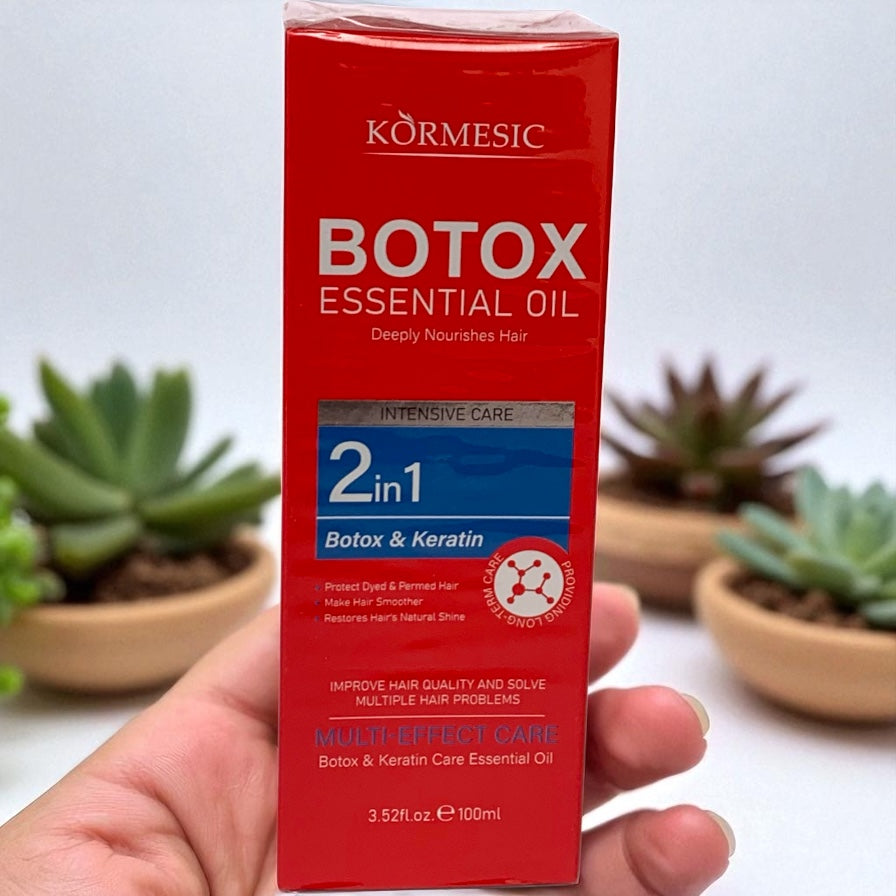 Kormesic Botox essential oil 2 in 1 botox & keratin