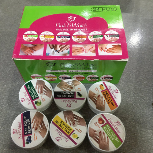 Nail polish remover pads (4 pcs) 1$