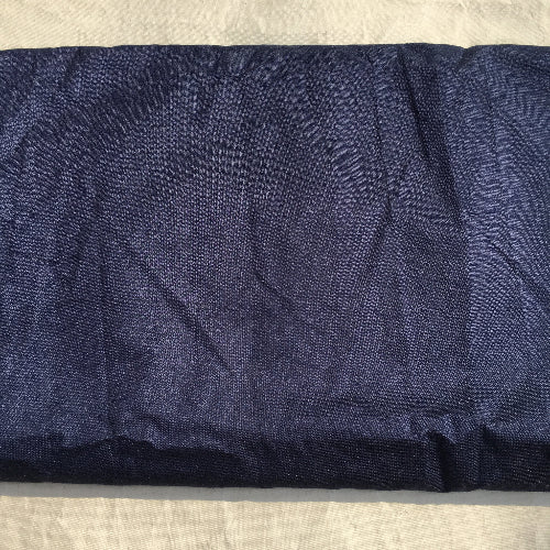 Dark blue 2pcs suit unstitched