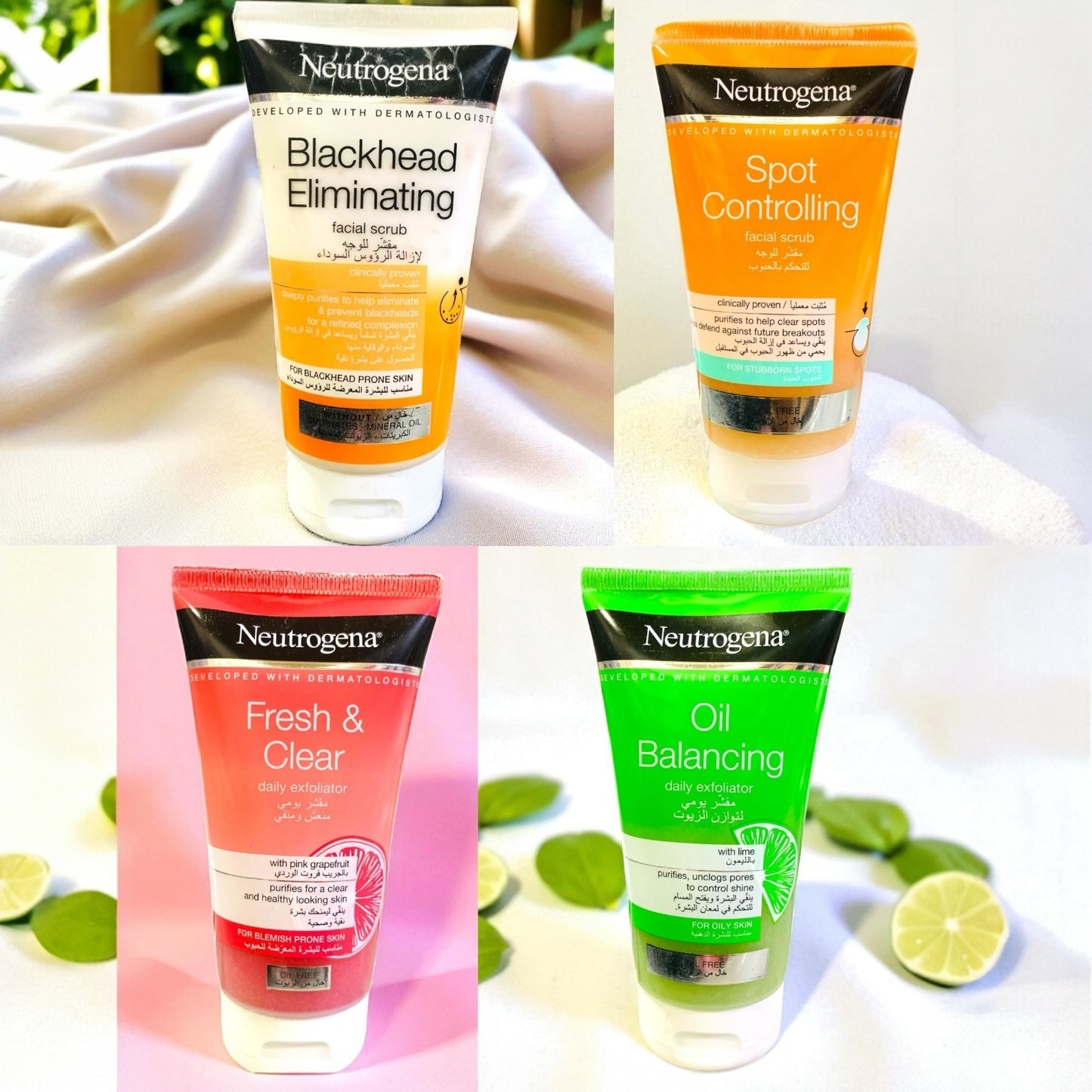 Neutrogena Scrub & Daily Exfoliator/FaceWash 150ML