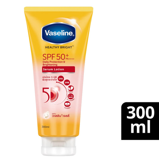 Vaseline Healthy Bright SPF 50+ Daily Sun Protection 300ML