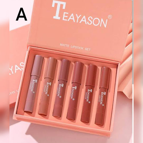 Teayason crayon lipstick pack of 6