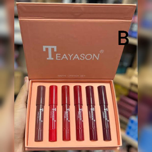 Teayason crayon lipstick pack of 6