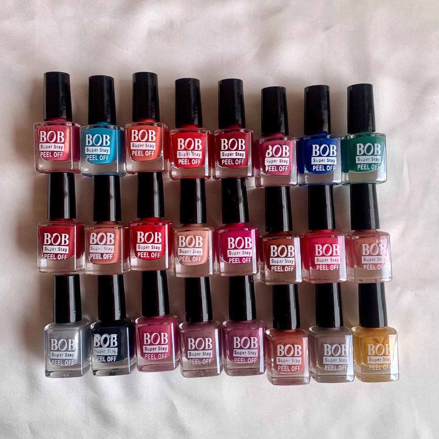 Peel off nail paints