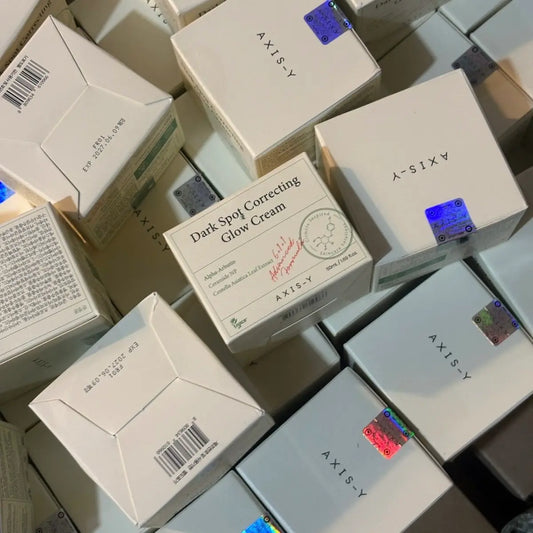 Axis-Y Dark Sport Correcting glow cream