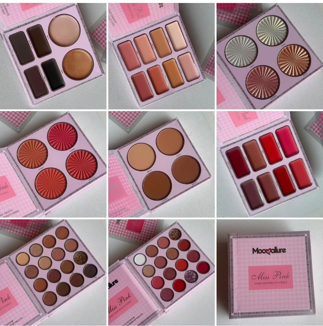 Mocallure Miss Pink 8 in 1 Book Palette