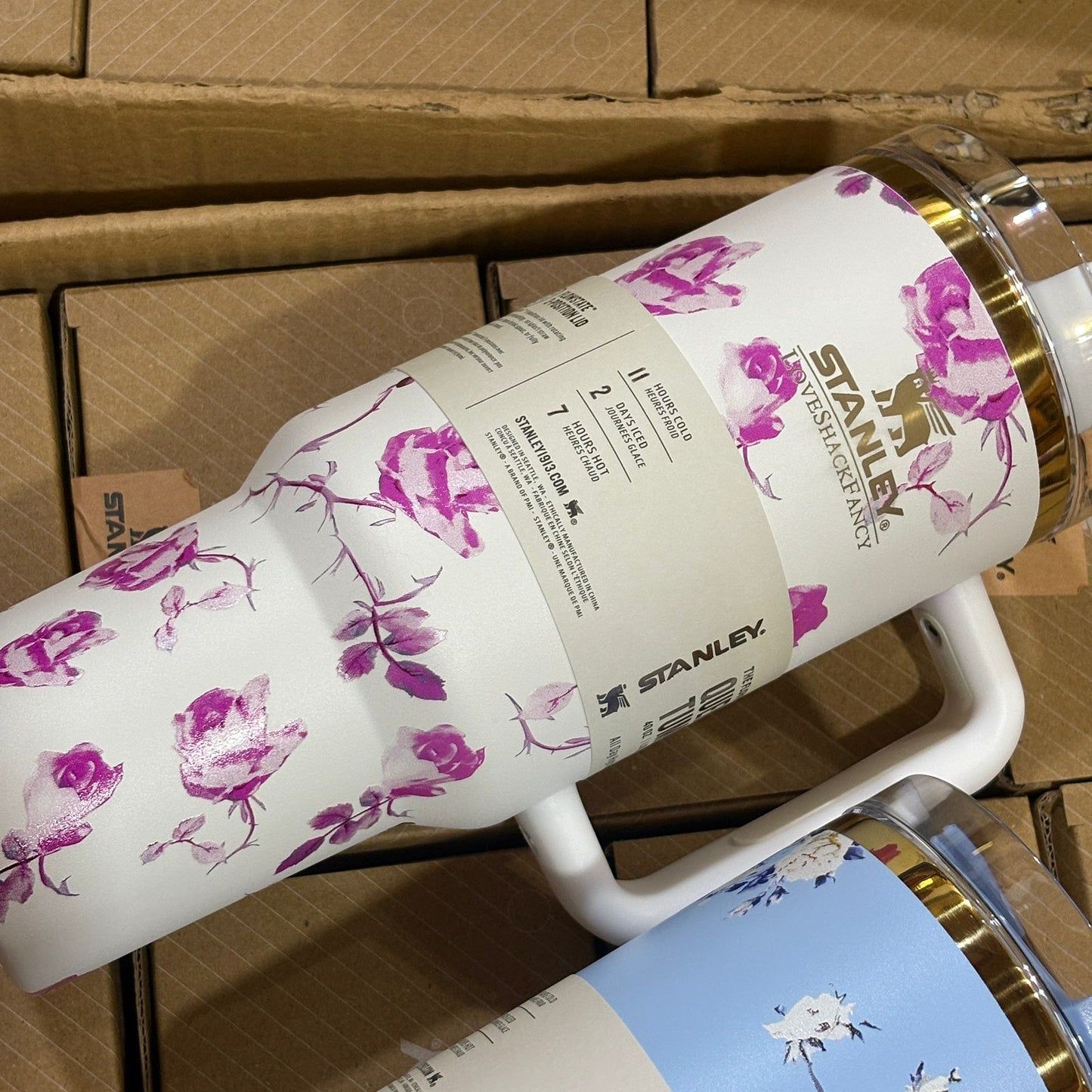 Stanley Tumbler floral printed