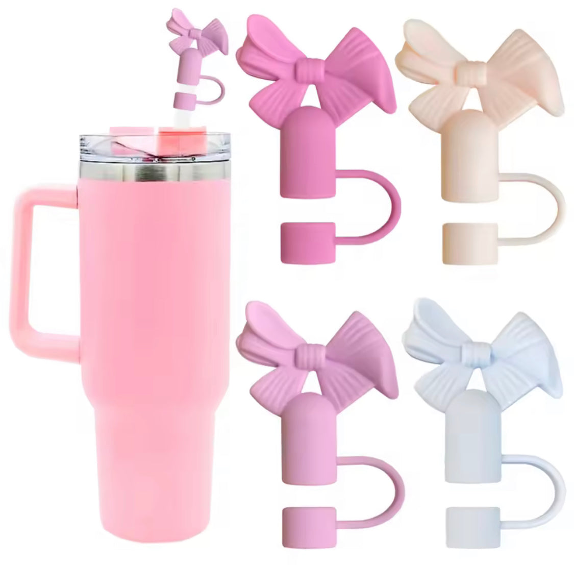 Tumbler straw covers cap