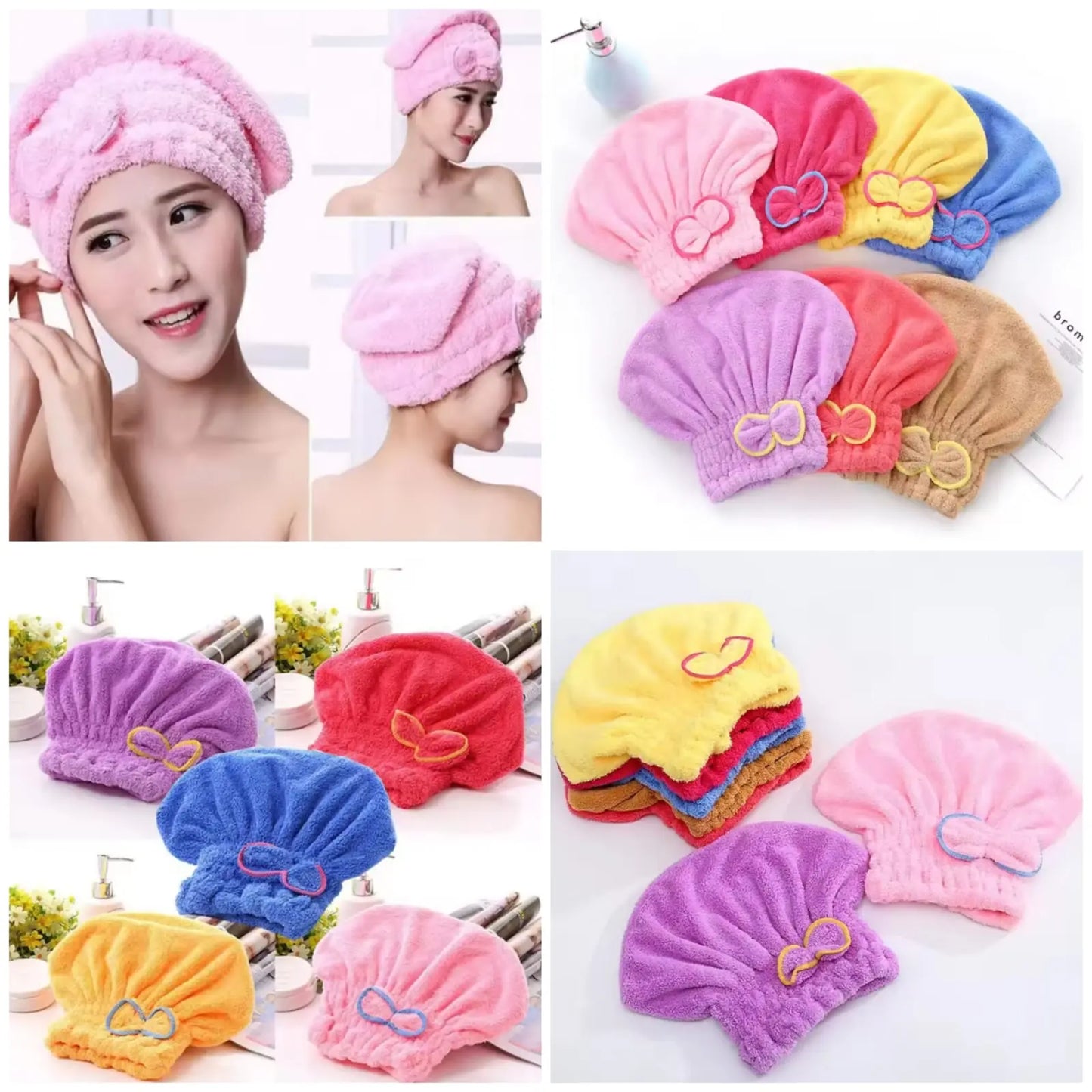 Hair towel cap promotion