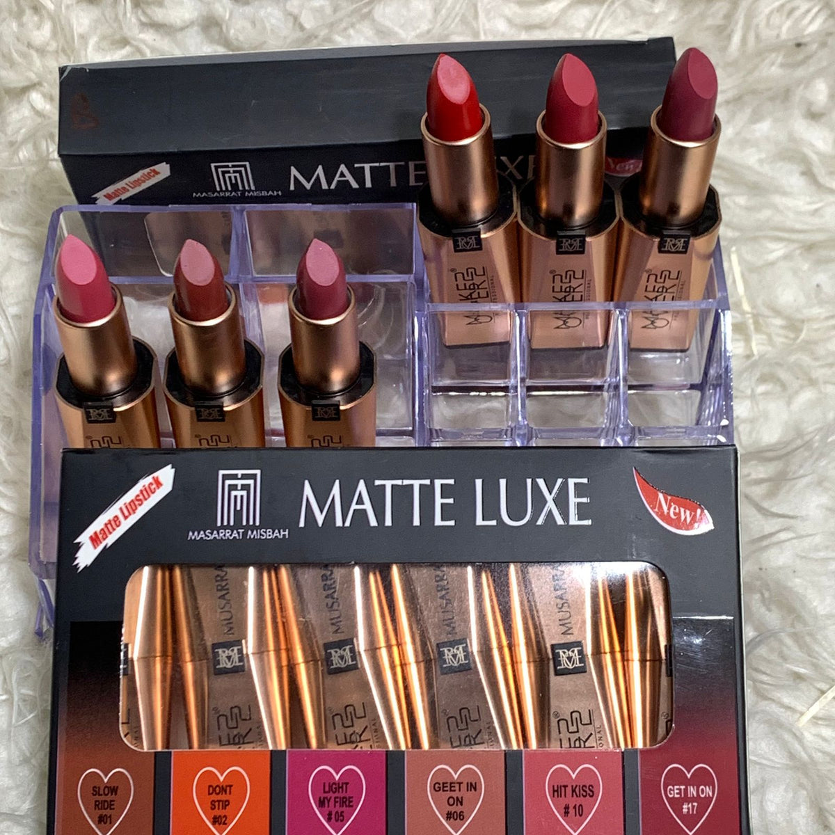 Musarat Misbah Matte Lipstics