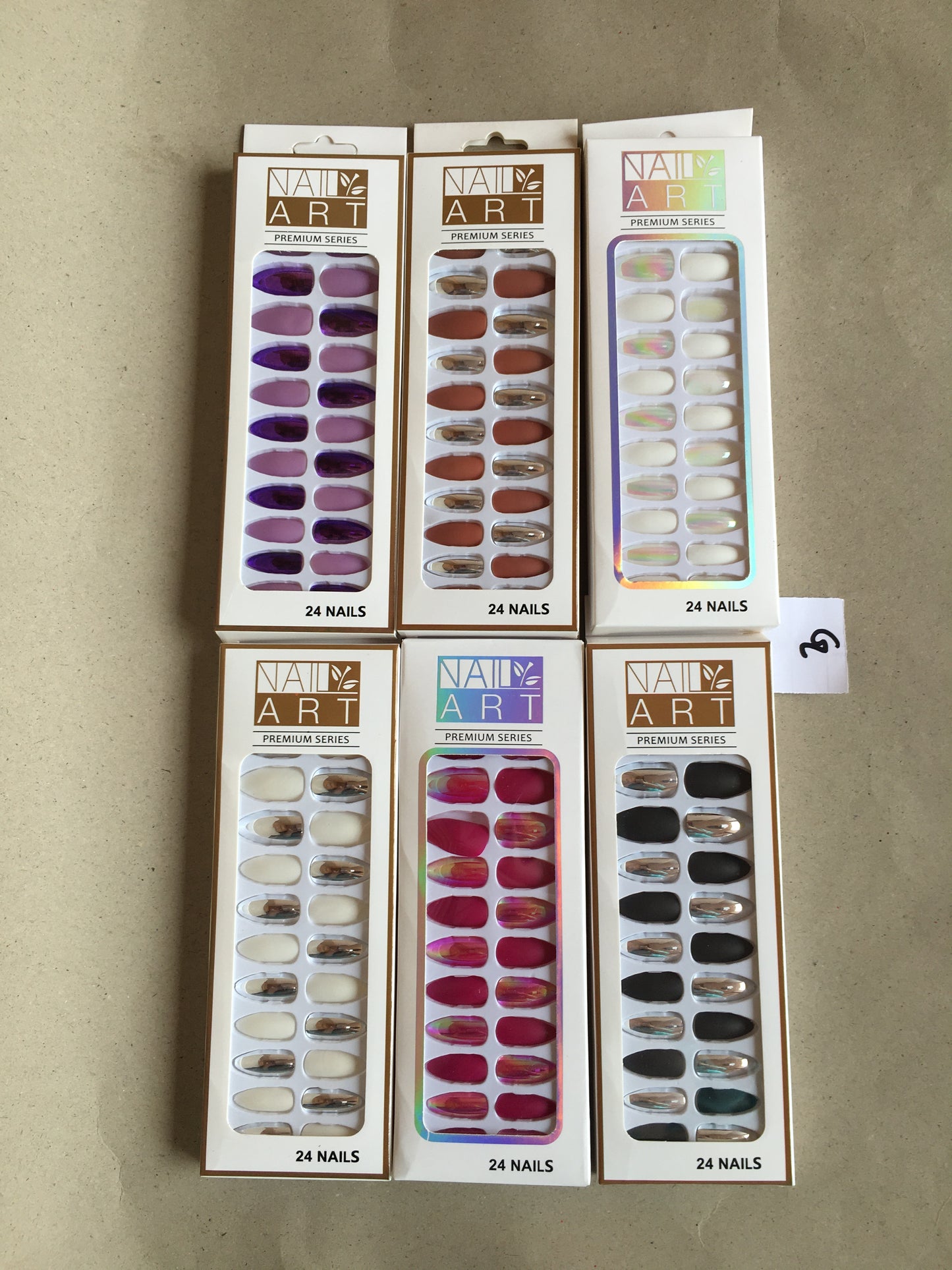 Fancy nails deal of 6 mix