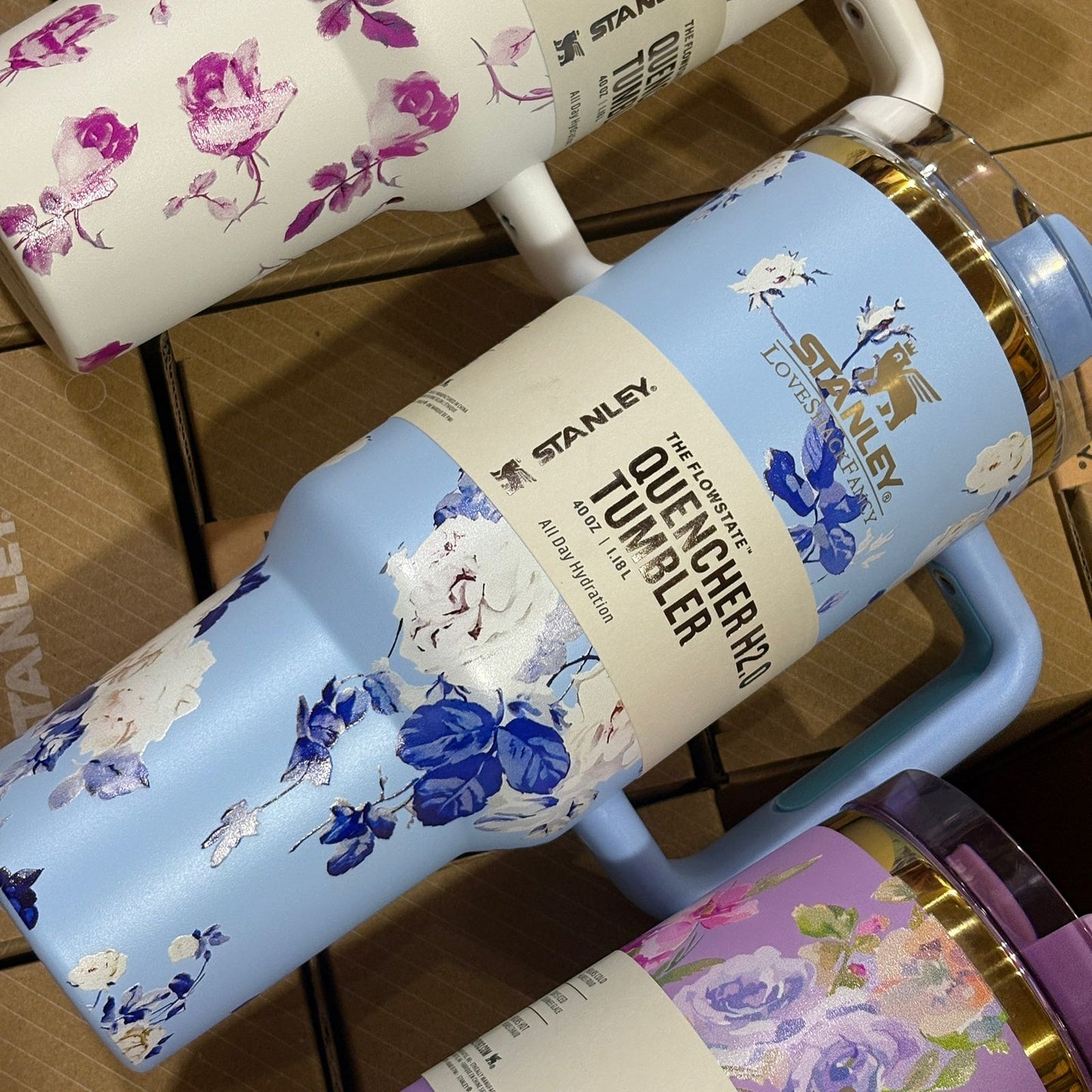 Stanley Tumbler floral printed