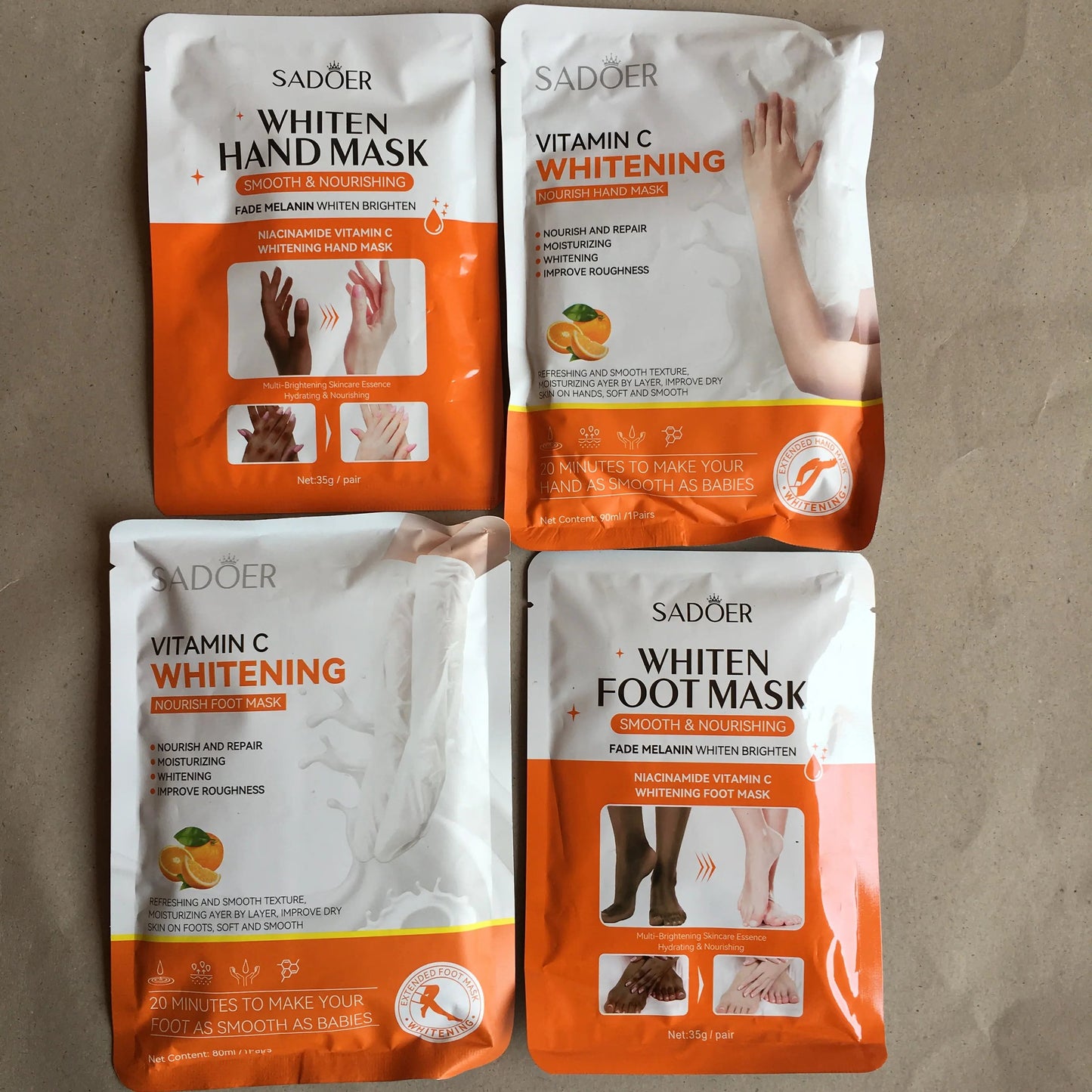 Sadoer hand & foot sheet mask