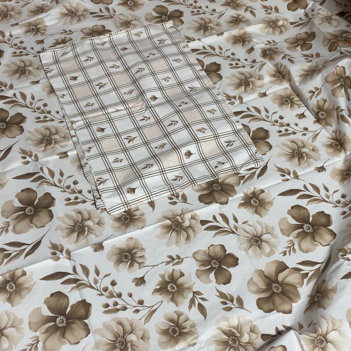 Pure Cotton Bedsheet king size A23