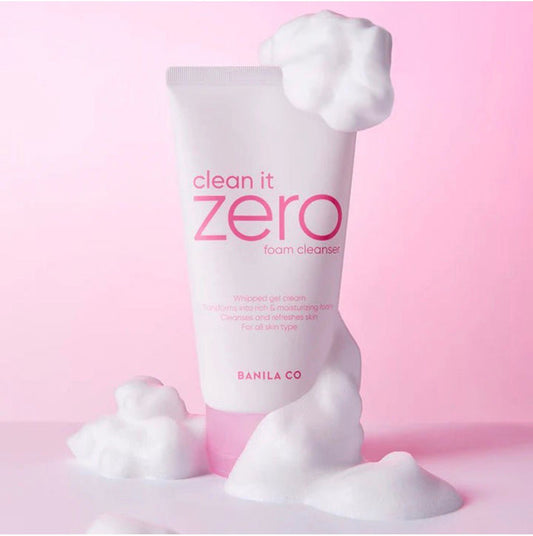 Clean it Zero foam Face cleanser Wash Made in Korea.