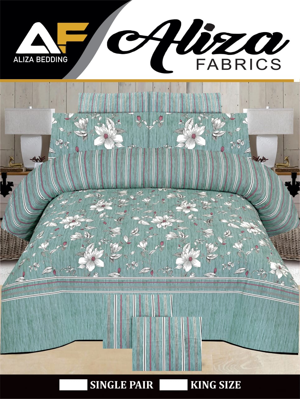 Pure cotton bedsheets premium quality,