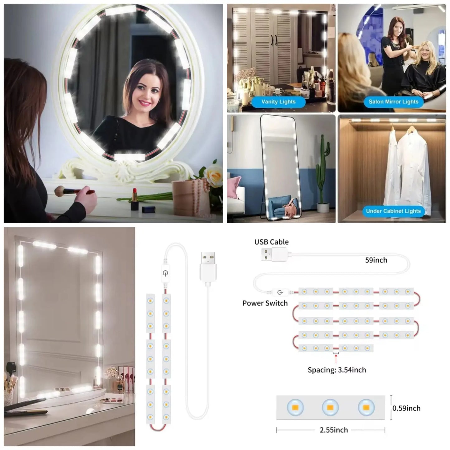 LED Mirror light