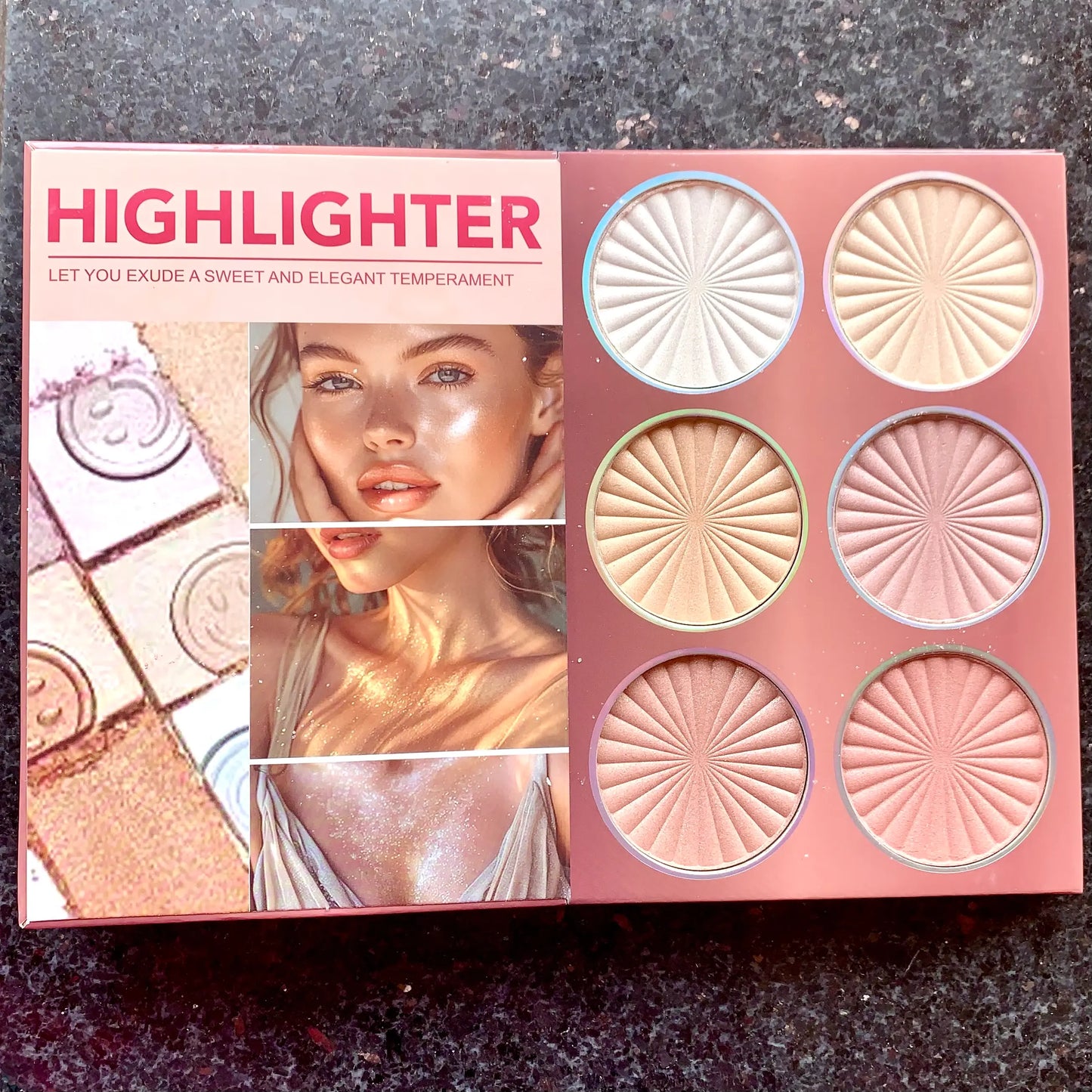 Kirsche Beautybook palette 5 in 1