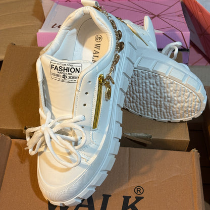 Sneakers Shoes For Women– JB513 White