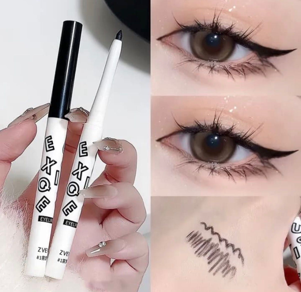 ZVEV auto rotate eyeliner gel pen (black)