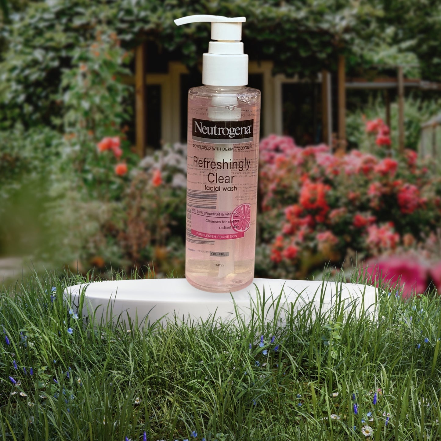 Neutrogena face wash