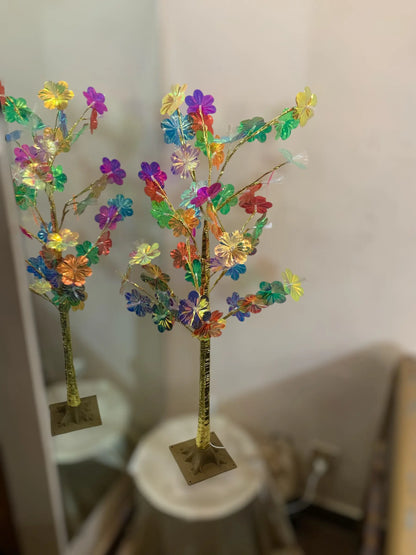 Corner lamp decoration