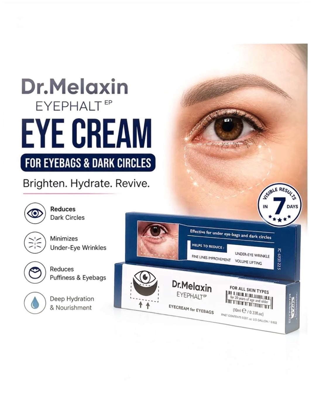 Dr Melaxin eyephalt ep ( eyecream for eyebags )