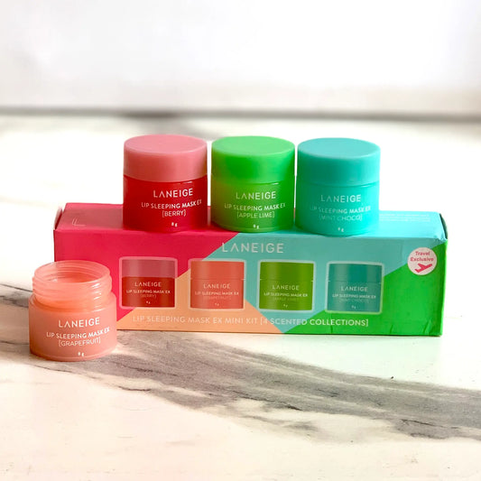 Laneige sleeping lip mask pack 4pcs