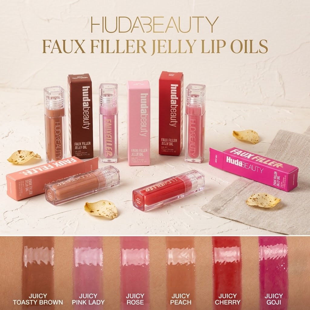 Hudabeauty Faux Filler Jelly Lip Oil