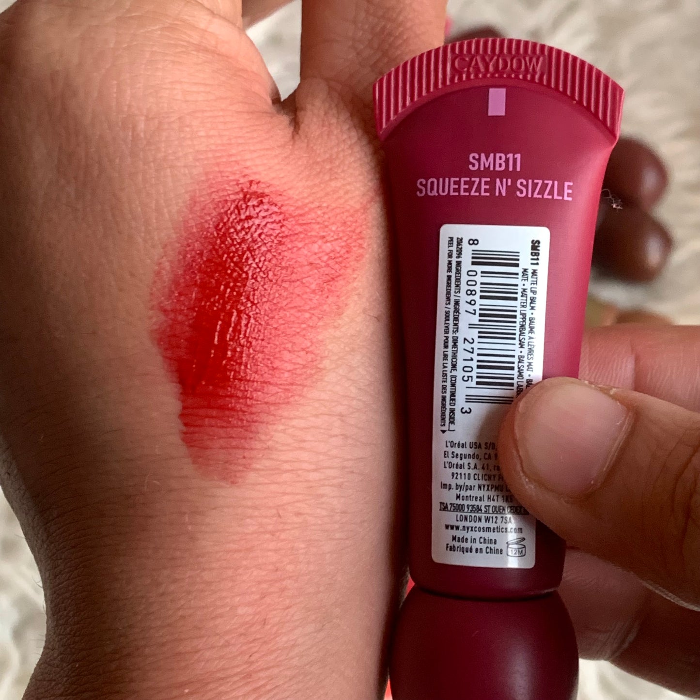 NYX Smushy Matte Lip Balm single