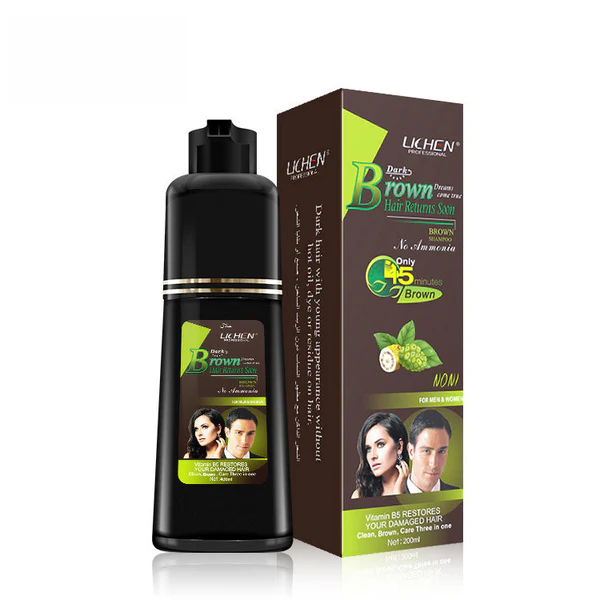 Lichen Hair Color Shampoo No Ammonia 200ml